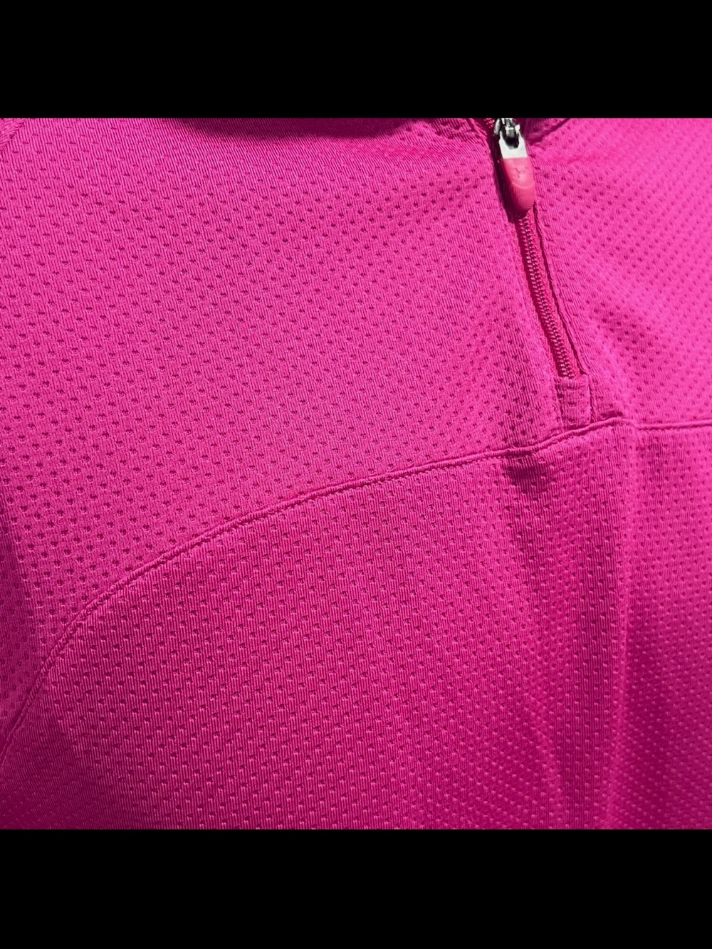 Under Armor All Season Gear Semi-Fitted Women's XL Pink 1/4 Zip Pullover Run - Picture 3 of 7